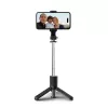 Tech-Protect L02S Selfie Stick Tripod su Bluetooth nuotolinio valdymo pulteliu, juodas