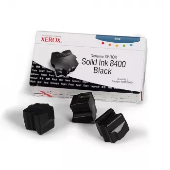 Xerox Genuine Solid Ink Stick 3-Pack Black 3400 Pages (108R00604)