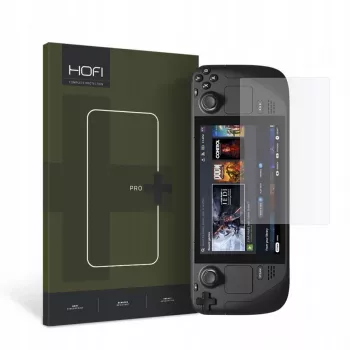 HOFI Glass PRO+ Grūdinto stiklo ekrano apsauga, skirta „Steam Deck“ – permatoma