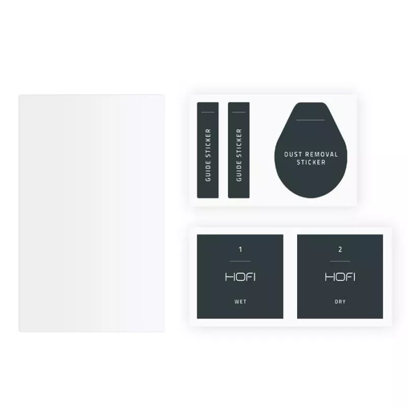 HOFI Glass PRO+ Grūdinto stiklo ekrano apsauga, skirta „Steam Deck“ – permatoma