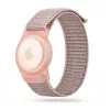 TECH-PROTECT Nylon For Kids Apple AirTag Pink