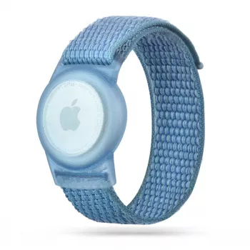Tech-Protect Nylon for Kids Apple AirTag Blue