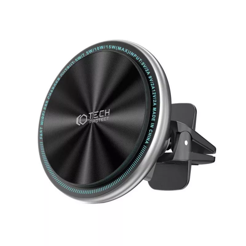 TECH-PROTECT A2 Magnetic MagSafe Vent Car Mount Wireless Charger 15W Juoda