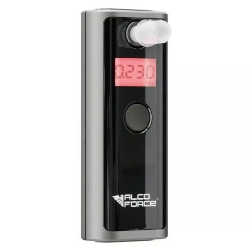 AlcoForce Detector Breathalyzer with Electrochemical Sensor