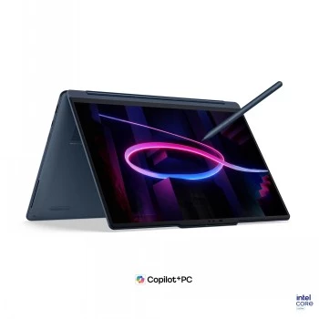 Lenovo Yoga 9 2-in-1 14IPH11 Intel, Cosmic Blue, 14 inch OLED Touchscreen 2.8K WQXGA+, Intel Core Ultra 7 355, 32 GB LPDDR5X, 1 TB SSD, Intel Graphics, Windows 11 Home, English Keyboard, Backlit, Wi-Fi 7, Bluetooth 5.4, No Power Adapter