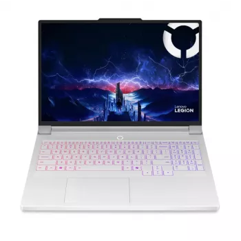 Nešiojamas kompiuteris Lenovo Legion Pro 7 16IAX10H, 16 inch OLED WQXGA, Intel Core Ultra 9 290HX Plus, 64GB DDR5, 2TB SSD, NVIDIA GeForce RTX 5090 24GB, Windows 11 Home, Glacier White
