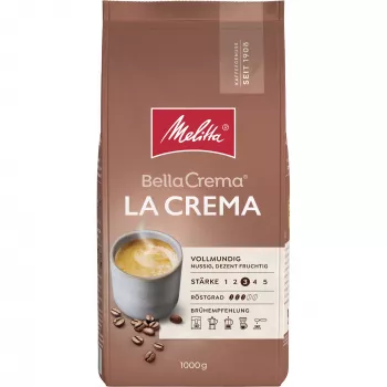 Melitta BellaCrema Café LaCrema pupelių kava 1 kg