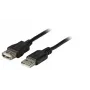 EFB Elektronik USB 2.0 ilginimo kabelis A-A (kištukas į lizdą) 5 m pilkas Classic