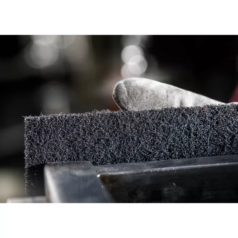 Bosch Expert N880 Ultra-Fine S Non-Woven Abrasive Roll, 115mm x 10m, Grey, for Hand Sanding