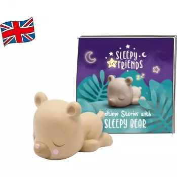 TONIES Sleepy Friends – Miego istorijos su Meškučiu Miegušiu (Garso knyga, anglų kalba)
