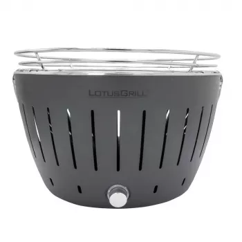 LotusGrill G340 Stalo anglių kepsninė 32 cm Antracitas su USB