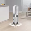 Dyson Purifier Hot+Cool HP1 Oro Valytuvas, Šildytuvas ir Ventiliatorius, 27 m², 61,4 dB, Balta/Auksinė