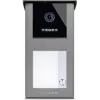 VIDOS IPX S101-1 lauko skydelis su RFID skaitytuvu, 2MP kamera, PoE, juodas