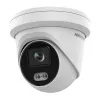 Hikvision Pro Series DS-2CD2347G2-L 4MP ColorVu Turret IP Camera su 2.8mm objektyvu, IP67, įmontuotu mikrofonu, PoE