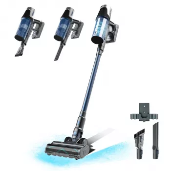 CECOTEC Conga Rockstar RS50 belaidis lazdelinis dulkių siurblys, juoda/turkio spalvos