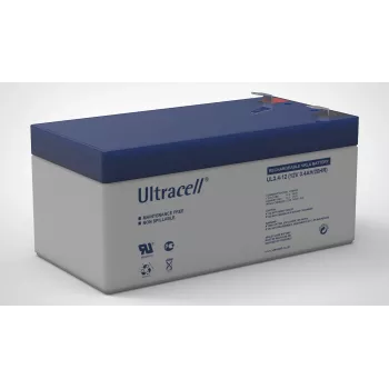 ULTRACELL UL3.4-12 AGM akumuliatorius 12V 3.4Ah