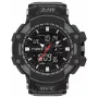 TIMEX Vyriškas Skaitmeninis Laikrodis TW5M51800 53mm Dervos Korpusas Juoda Dervos Juosta Pilkas Ciferblatas INDIGLO Naktinis Apšvietimas 100m Atsparumas Vandeniu