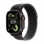 “Apple Watch Ultra 3 GPS + Cellular 49mm Black Titanium Case with Black/Charcoal Trail Loop - M/L”