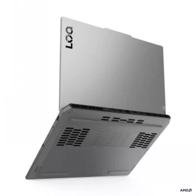 Nešiojamas kompiuteris „Lenovo LOQ“ žaidimams su AMD Ryzen 7 250, 15.6 inch FHD IPS 144Hz, 16GB DDR5, 512GB SSD, NVIDIA GeForce RTX 5050 8GB, Windows 11 Home, Luna Grey