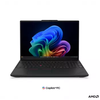 Lenovo ThinkPad T16 G5 AMD 16 inch WUXGA IPS nešiojamas kompiuteris, AMD Ryzen AI 5 PRO 440, 16 GB DDR5, 512 GB SSD, AMD Radeon 840M, Windows 11 Pro, juodas