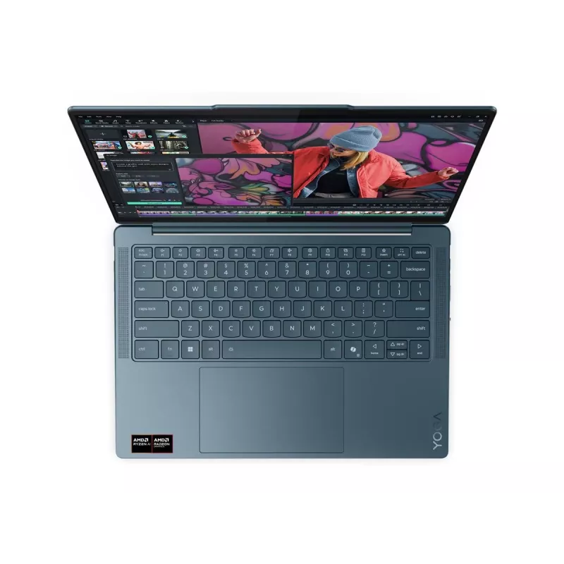 LENOVO Yoga Slim 7 14AKP10 AMD Ryzen AI 5 330 14 inch WUXGA 16GB 512GB SSD M.2 AMD Radeon 820M be maitinimo adapterio ir laido W11H 2 metų „Carry-in“ garantija