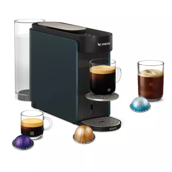 Krups Nespresso Vertuo Up Ocean Blue Coffee Machine XN9404FO