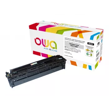 ARMOR juoda suderinama kasečių kasetė, skirta HP Color LaserJet CM1312 MFP (2 200 puslapių)