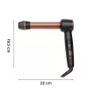 Rowenta CF4620E0 Twist Curl Garbanojimo žnyplės – keramika, jonų kondicionavimas, 27/32/38 mm, LCD ekranas, 86 W, juoda/varinė