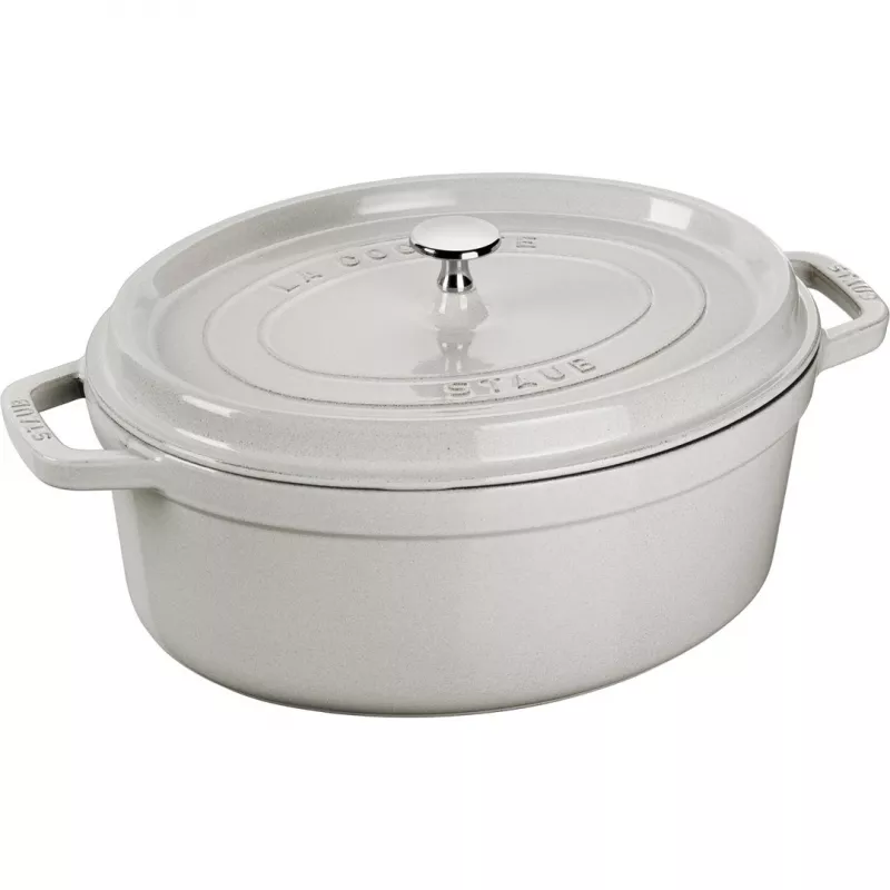 STAUB LA COCOTTE Ketaus puodas ovalus 3,2 L, Trumelio pilka