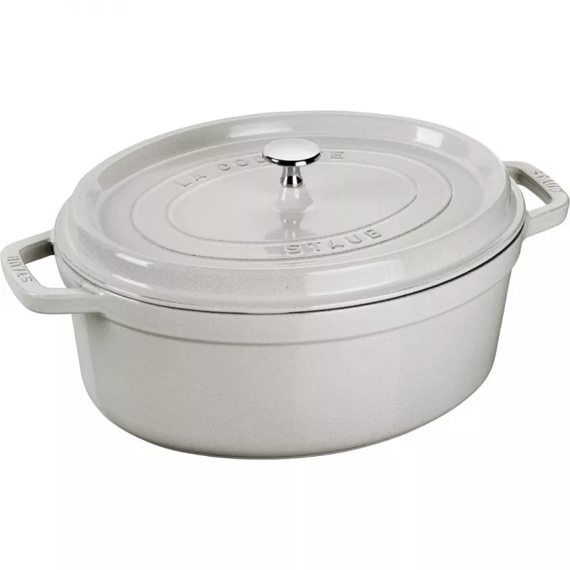 STAUB LA COCOTTE Ketaus puodas ovalus 3,2 L, Trumelio pilka