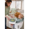 Beaba Silicone Baby Feeding Set with Suction Base - Sage Green (913603)
