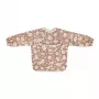 Beaba 2-in-1 Bib with Detachable Long Sleeves Savannah Bloom