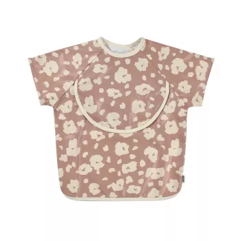 Beaba 2-in-1 Bib with Detachable Long Sleeves Savannah Bloom