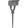 Legrand 069759L Plexo New Garden Power Post 2-way Pre-wired Schuko Socket Outlet IP44 Slate Grey