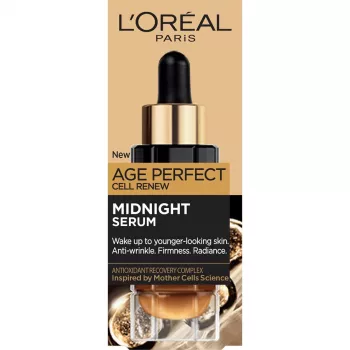 L'Oreal Age Perfect Cell Renew Midnight Serum serumas nuo raukšlių 30 ml