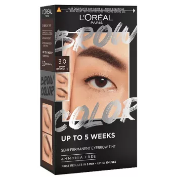 L'Oreal Brow Color antakių dažymo rinkinys 3.0 Dark Brunette