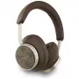 Guess Bluetooth 4G Classic Logo belaidės ausinės ant ausų – ruda