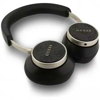 Guess 4G Classic Logo belaidės ausinės ant ausų (On-Ear) Bluetooth - Juodos