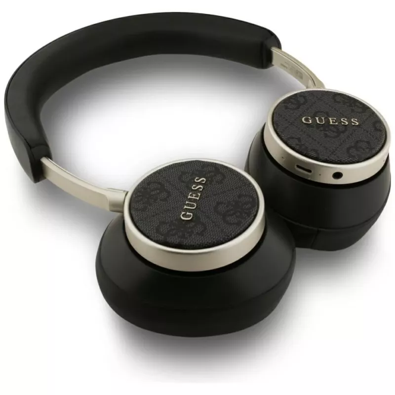 Guess 4G Classic Logo belaidės ausinės ant ausų (On-Ear) Bluetooth - Juodos