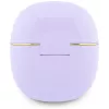GUESS Glossy Gold Line Classic TWS Earbuds - Violetiniai