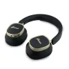 Guess Bluetooth Over-Ear Headphones ENC Rectangle Metal Script Black
