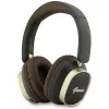 Guess Bluetooth Over-Ear Headphones ENC Rectangle Metal Script Brown