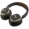 Guess Bluetooth Over-Ear Headphones ENC Rectangle Metal Script Brown