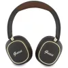 Guess Bluetooth Over-Ear Headphones ENC Rectangle Metal Script Brown