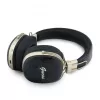 Guess Over-Ear Bluetooth ausinės su ENC, Metal 4G Script Logo, juodos