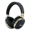 Guess Over-Ear Bluetooth ausinės su ENC, Metal 4G Script Logo, juodos