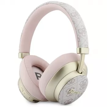 Guess GUE005458 „Over-Ear“ Bluetooth ausinės su ENC, rožinės spalvos
