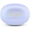 GUESS Open-Ear Wireless Headphones Metallic Finish Electroplated Parts Classic Logo Purple