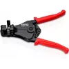 KNIPEX 1221 automatiniai vielos nuėmimo replės 0,03-10 mm² (32-8 AWG) su pjaustytuvu, 180 mm