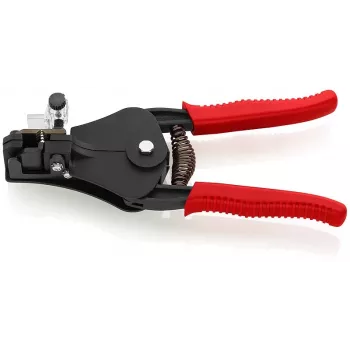 KNIPEX 1221 automatiniai vielos nuėmimo replės 0,03-10 mm² (32-8 AWG) su pjaustytuvu, 180 mm